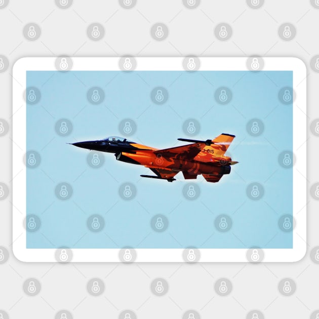 RNLAF Orange Lion Sticker by AH64D